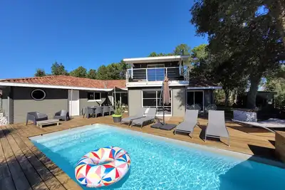 Image de Villa Bidaous  4*-piscine chauffée, ping pong, 3 vélos, vrai baby foot-Messanges