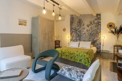 Image de Gîte Bambou vue jardin - Mas la Pauline