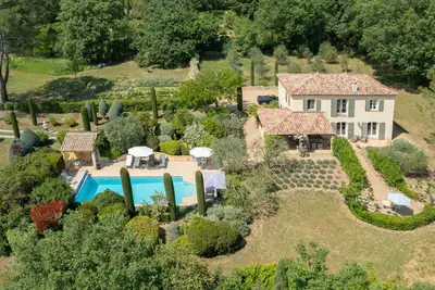 Image de Villa Combes, villa pour enfants et animaux, piscine chauffable à Lorgues