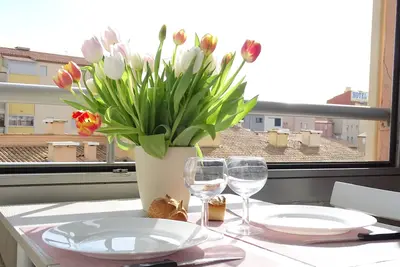 Image de appartement aux falaises