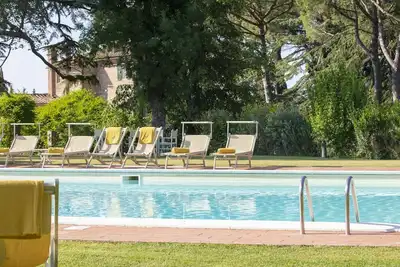 Belle maison de vacances privée avec piscine privée, climatisation, Wifi, terrasse et parking