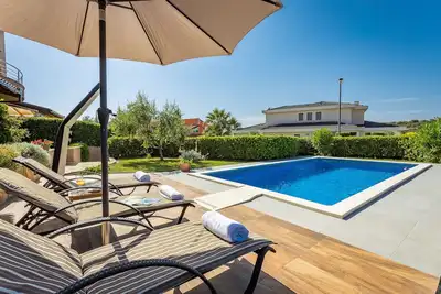 Image de Beautiful Istrian apartment with private pool and charming garden