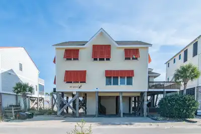 By Grace Ocean Front 6 bedroom home on Pawleys Island!
