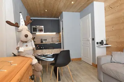 Image de 5pers. Pieds de piste Moderne Vue Montagne