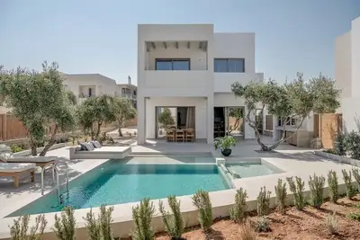 Image de Lux big villas complex 22Sleeps★Walk Market&Taverna★500mt to the beach★8bedrooms