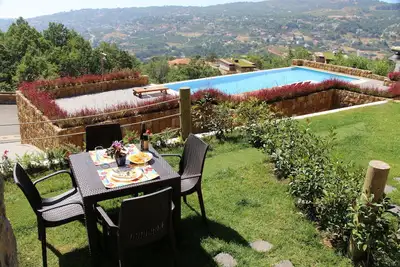 Image de Heavenly Duplex with 2 gardens at Redrock Faqra