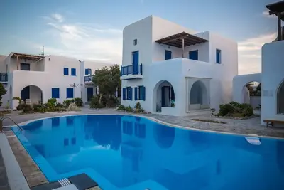 Image de Elegante Villa Mykonos | Villa Joie | Piscine | 3 chambres | Parfait pour les familles | Ornos