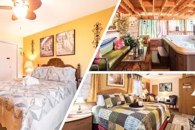 Image de \"The Estates\" 2 Private Bedrooms in our Home, Hot Tub/Bathrooms & More