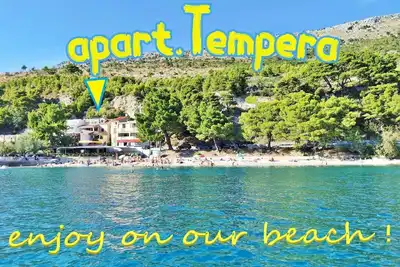 Image de Appartement de vacances pour 5 personnes env. 95 qmà Jesenice, Dalmatie (Centre de la Dalmatie)