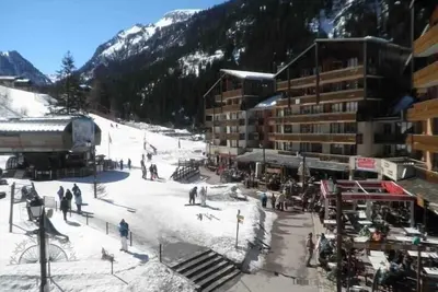 Image de Studio cosy à Valfréjus proche télécabine, balcon, 4 pers