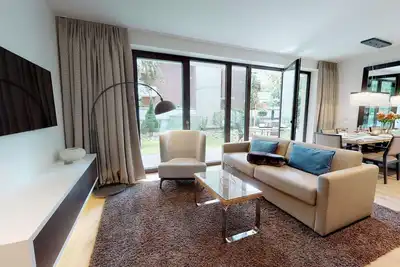 Image de Luxury suite 0. 07 for 5 people and dog with sauna & terrace - close to the beach!