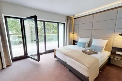 Image de Luxury vacation apartment 3. 08 with balcony & sauna - dog-friendly & close to the beach