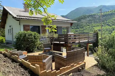 Image de Tout Confort, terrasse et Vue Imprenable sur les sommets du Mercantour, Lumineux
