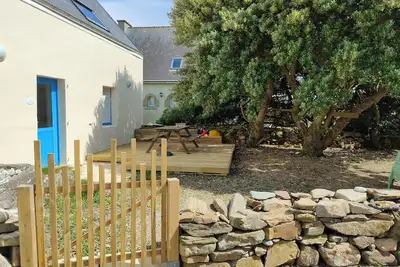 Image de Fisherman's House direct access to the sea from the garden