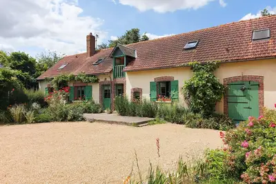 Image de Escapade en longère avec jardin au bord de l'Ozanne, Dangeau, 6 pers.