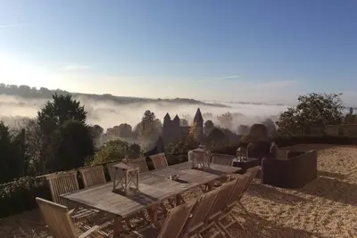 Image de Demeure de campagne, gîte 'L'Instant-Morienval La Vue\"