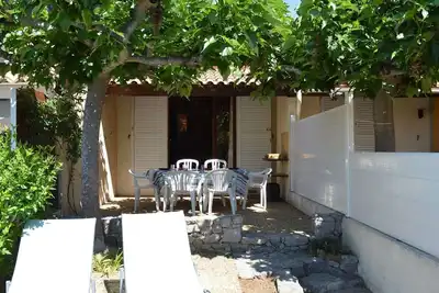 Image de Charmant studio mezzanine pour 4 pers. à 800m de la plage avec piscine et tennis