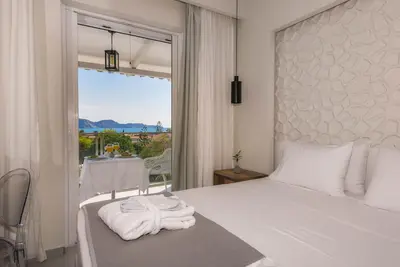 Chambre Double de Luxe avec Vue sur Mer