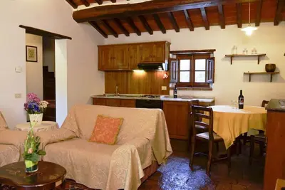 Image de App. Geranio x4 Beautiful farmhouse surrounded by nature, with swimming pool just 3 km from Cortona