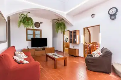 Image de Maison de campagne \"El Huerto\" avec vue sur la mer, vue sur la montagne, terrasse et jardin