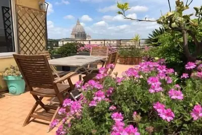 Image de Rooftop Loft Vatican view & secure parking (a. 14)