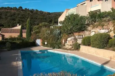 Image de Ti Sable Agréable studio climatisé 4 pers Jolie Vue Mer Piscine Cavalaire / Mer
