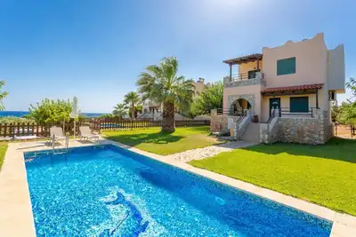 Spiros Beach Villa - Deux Chambres Villa, Couchages 5