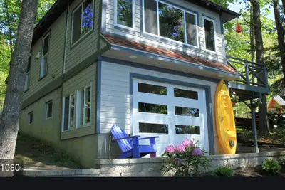 Image de Kayakers’ Cabin- “Maine Cabin Masters” remodel.