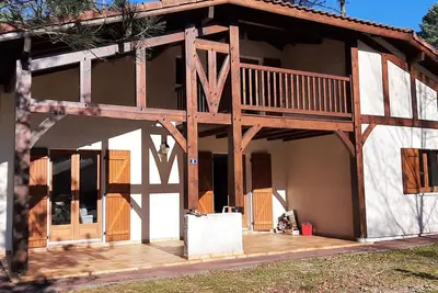 Image de Maison Landaise avec Jardin, 4 Ch, Proche Plages et Golf à Seignosse