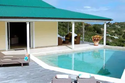 Villa Florence  | Ocean View - Located in  Stunning Marigot with Private Pool