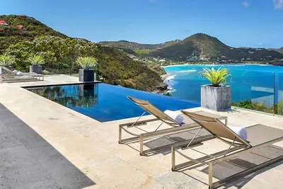 Villa La Petite Sereine  | Ocean View - Located in  Beautiful Pointe Milou with Private Pool