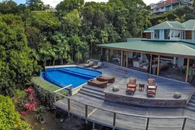 Villa Kuban  | Ocean View - Located in  Beautiful Colombier with Private Pool