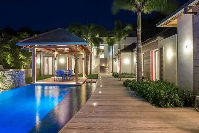 Villa Angelique  | Ocean View - Located in  Exquisite Saint Jean with Private Pool
