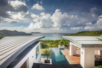 Villa Wings  | Ocean View - Located in  Stunning Saint Jean with Private Pool