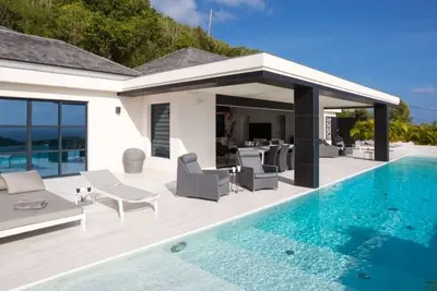 Villa Rose Dog  | Ocean View - Located in  Beautiful Deve with Private Pool