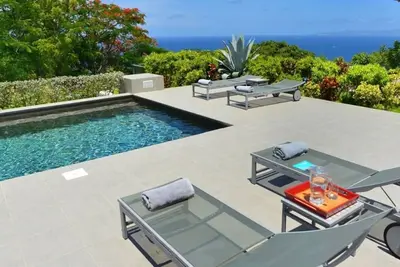 Image de Villa Belle Bague  | Ocean View - Located in  Wonderful Colombier with Private Pool