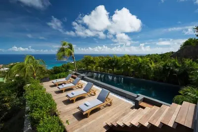 Villa Clementine | Ocean View - Located in  Beautiful Vitet with Private Pool