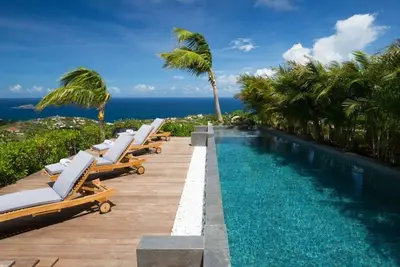 Villa Clementine  | Ocean View - Located in  Beautiful Vitet with Private Pool