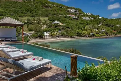 Villa Javacanou | Beach Front - Located in  Beautiful Marigot with Private Pool
