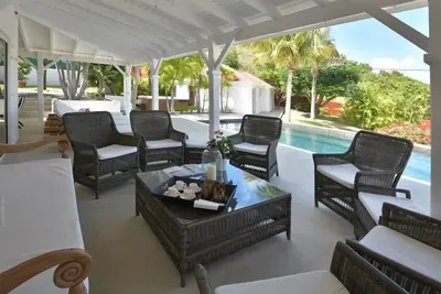Villa Kir Royal  | Ocean Front - Located in  Exquisite Saint Jean with Private Pool