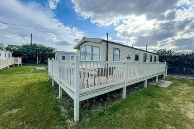 Image de Brilliant caravan for hire nearby Scratby beach in Norfolk ref 50034m