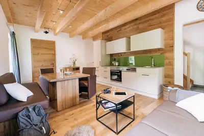 Image de Cozy vacation apartment (62 m²) with sun terrace and view of the Hochkar