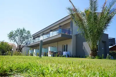 Image de Appartement de vacances Nikiti pour 1 - 4 personnes avec 2 chambres Ă coucher - Logement de vacances