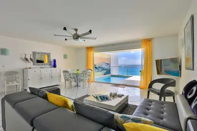 New Stunning Villa, Villa Sonrisa, BEACHFRONT_OCEAN View