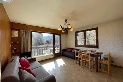 Image de Appartement cosy 2 pièces avec balcon et parking pour 4 personnes à Combloux