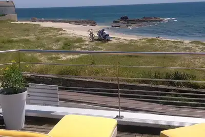 Les étocs - Men Gwek Kaer - pleine vue mer
