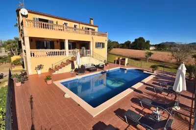 Image de Can Claret Gran 176 magnifique villa avec piscine privée, grande terrasse, air conditionné et WiFi