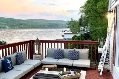 Image de Cozy Cozy Cottage ~ Perfect Location On West Keuka Lake ~ Private Dock!