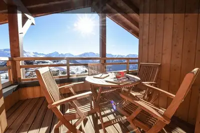 Image de Appartement de prestige ski aux pieds, vue panoramique