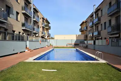 Image de Appart Delicies bx 1- Barbecue, Clime, jardin et piscine communautaires.